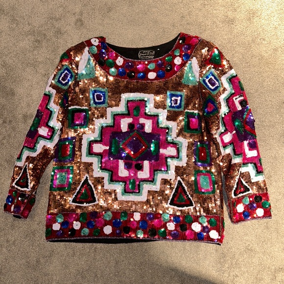 jean for Joseph Le Bon Tops - Jean for Joseph Le Bon sequin top